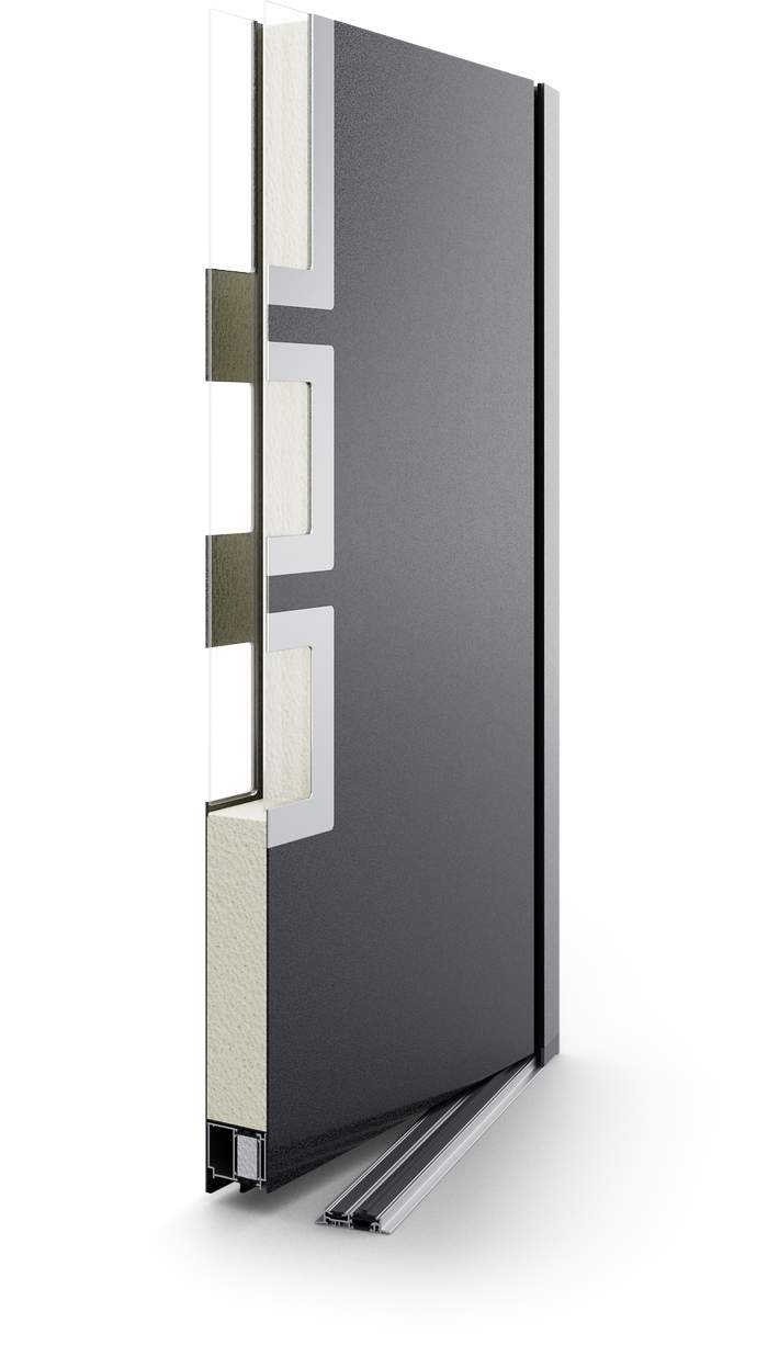 Aluminium buitendeuren – maximale afmetingen, strak design  - TW-Kozijnen